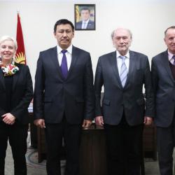 Встреча с представителями института международного сотрудничества Фонда Ханнса Зайделя в центральной Азии